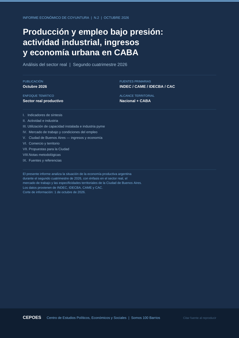 Tapa de Producción y empleo bajo presión